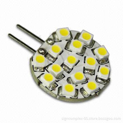 LED Bulb with 12V DC Voltage, White and Warm White Colors are Available